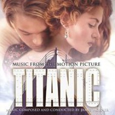JAMES HORNER - TITANIC 2 LP Set 2016/2023 (MOVATM100, LTD., Silver & Black Marbled) MOV/EU MINT