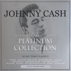 JOHNNY CASH - THE PLATINUM COLLECTION 3 LP Set 2019 (NOT3LP280, Red) NOT NOW MUSIC/EU MINT