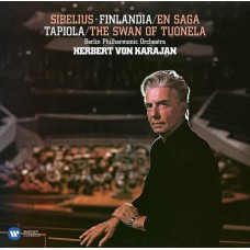 SIBELIUS - HERBERT VON KARAJAN - FINLANDIA / EN SAGA... 2 LP Set 2019 (0190295424312) WARNER/EU MINT
