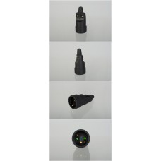 Разъём для силового кабеля:Real Cable   SECTEUR RF ( 